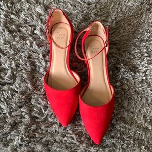 Ankle Strap 2” Heel Pump - Red